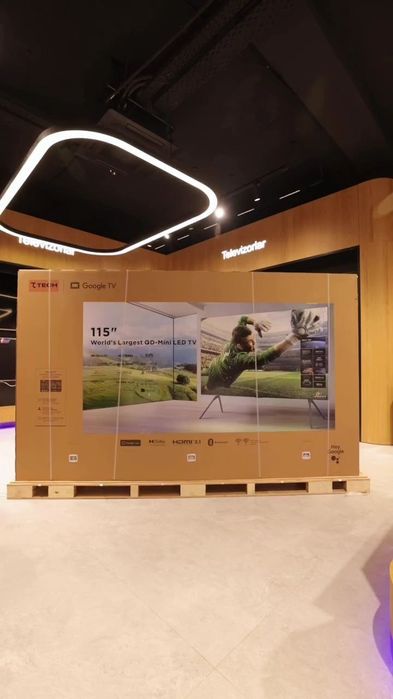 Огромный Телевизор 7TECH 115 Qled QD-MiniLED От официального дилера