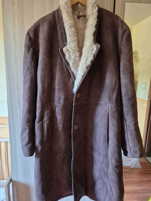 Дълъг мъжки кожух