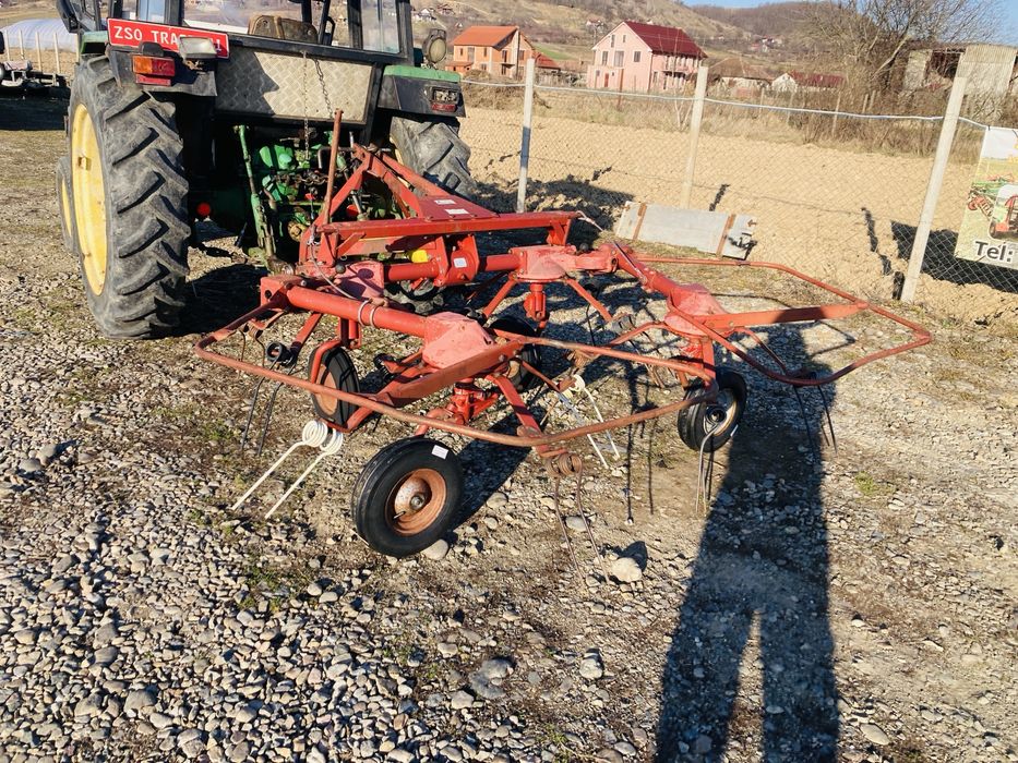 Grebla de scantalit, intors, imprastiat fan, iarba, lucerna Pottinger