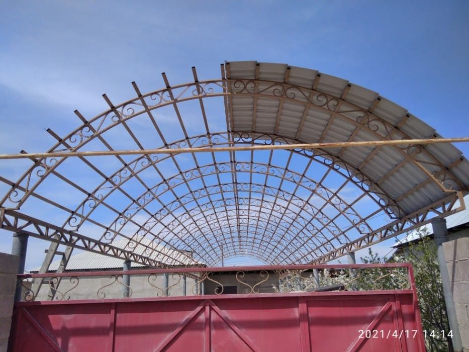 Навесы и решетки дешево
