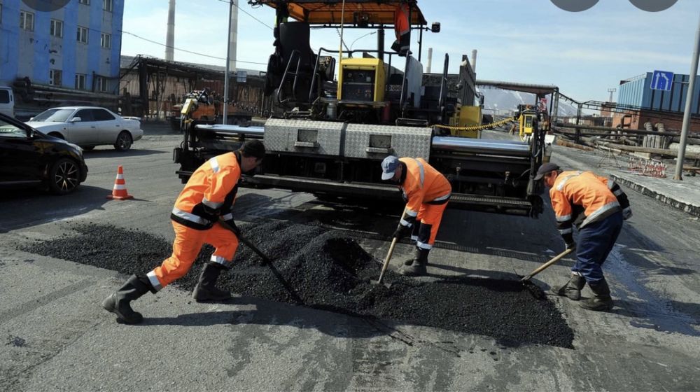 Укладка асфальта