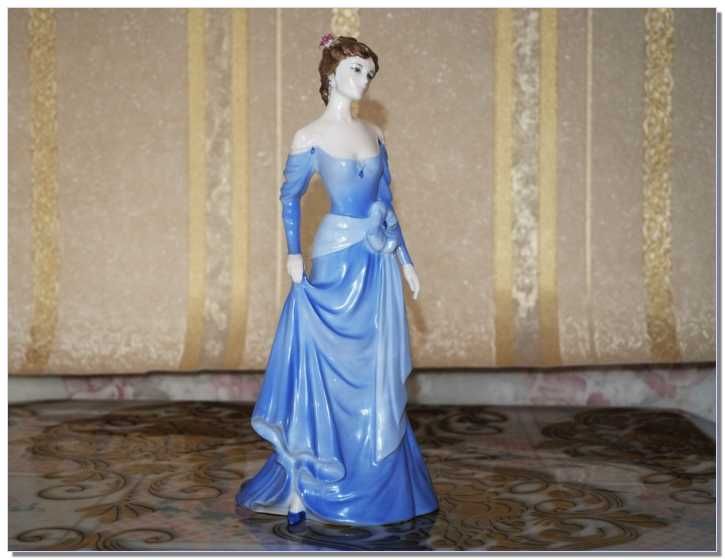 Супер редкая 250 шт в мире! Фарфоровая статуэтка Mary, Англия Coalport