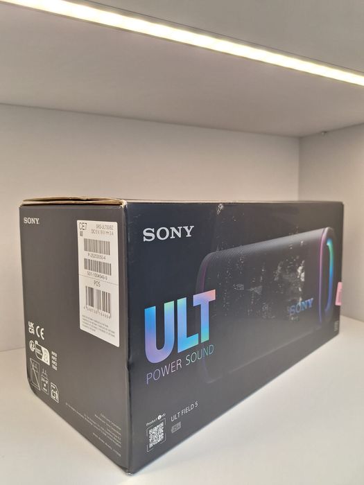 Sony ULT Field 5 Power Sound, Black, 25h, Sigilat