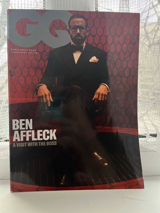 GQ Magazine April/May 2025 – Ben Affleck Cover