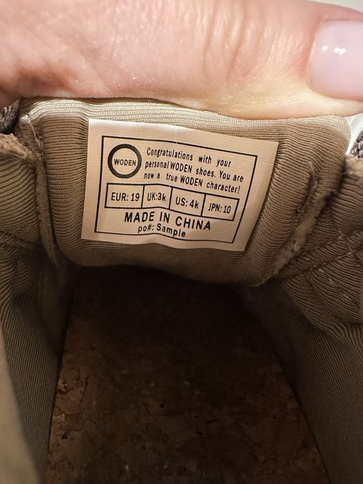 Детски обувки маратонки Woden размер 19 и размер 20