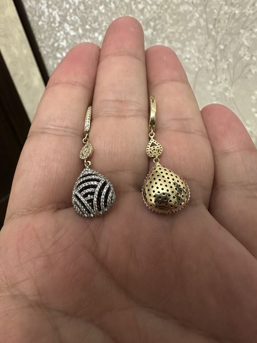 Золотые сережки