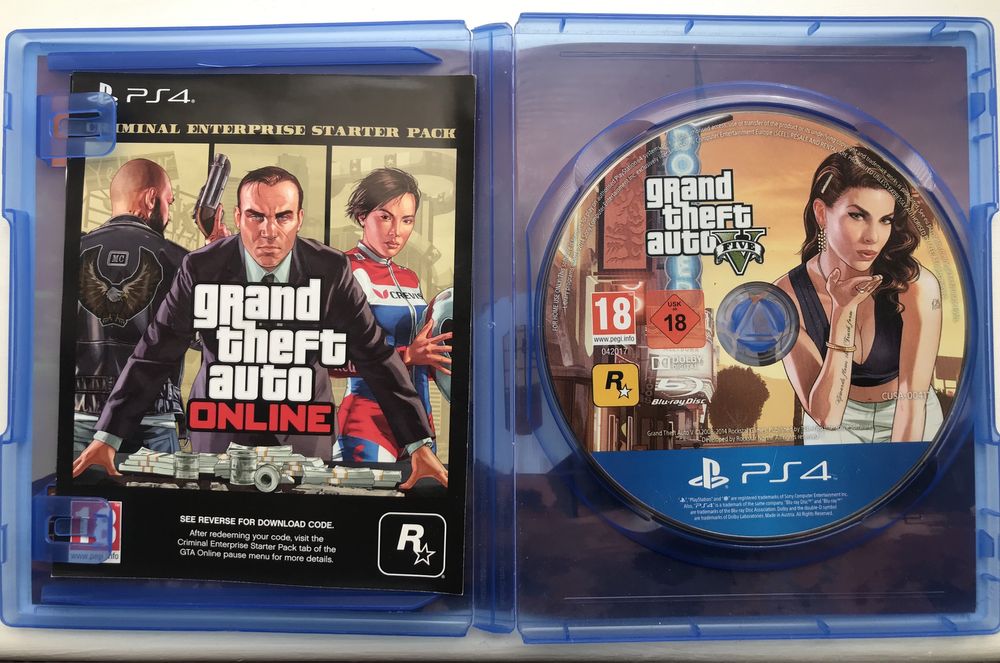 Гта 5 диска пс 4 фат,слим,про