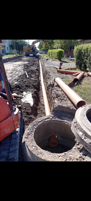 Bransament apă și Racord canal,Firma,Autorizata montare fose septice si drenaj