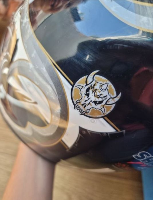 Casca moto Shatk RSI Acid Fiberglass, Carbon marimea M