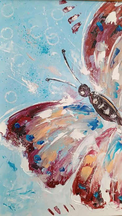 Картина “ Пролет в лилаво