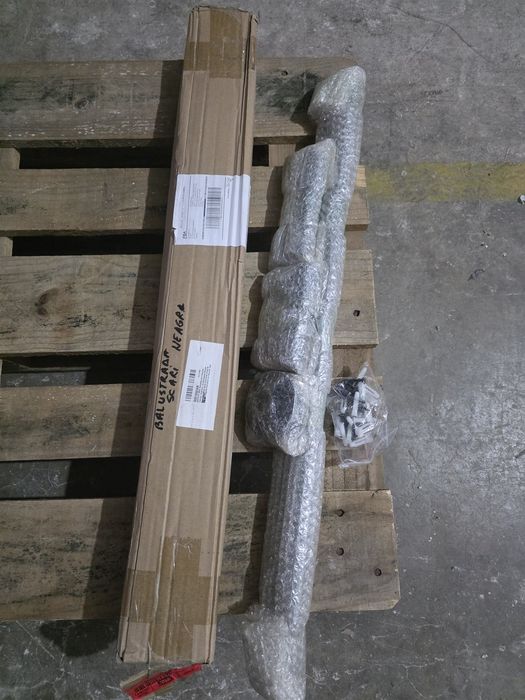 Mana curenta pentru scara, 2 m, otel galvanizat cu suprafata antiderapanta VAYOTOY