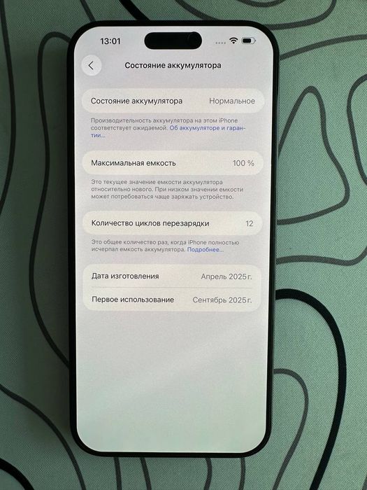 Iphone 16 pro max 100% в идеальном состоянии