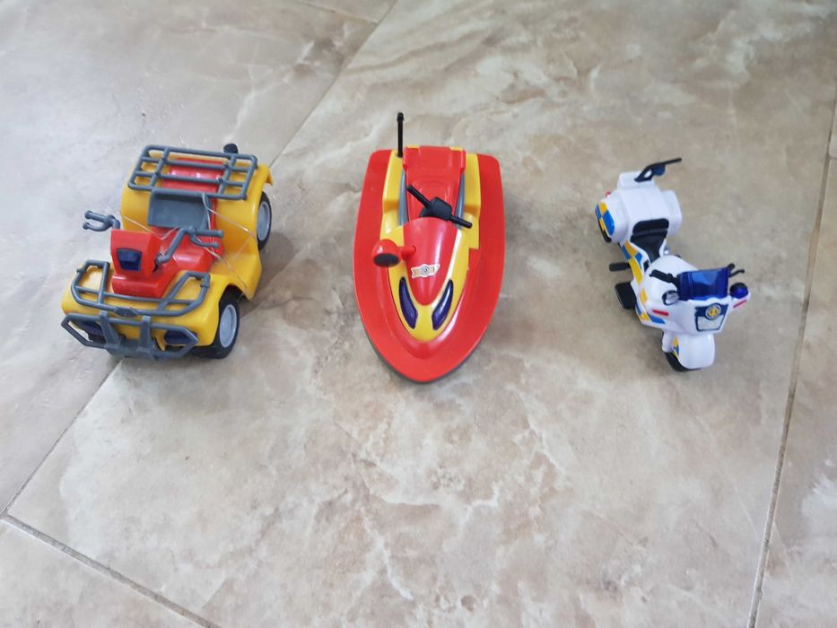 Set 3 vehicule Pompierul Sam (Fireman Sam)