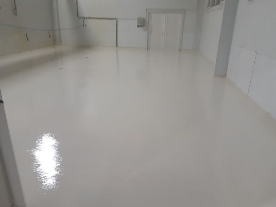 Полеуретан,  эпоксидные покрытия пола