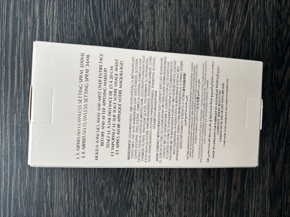 Charlotte Tilbury Airbrush Flawless Setting Spray Duo- Нови