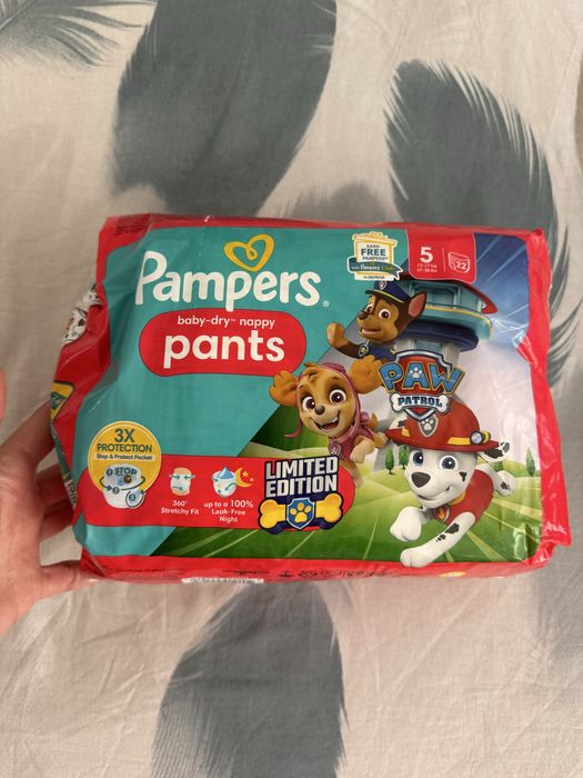 Pampers pants 5  paw patrol limited edition