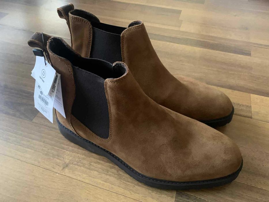 Мъжки велурени боти ZARA - чисто нови, размер 40