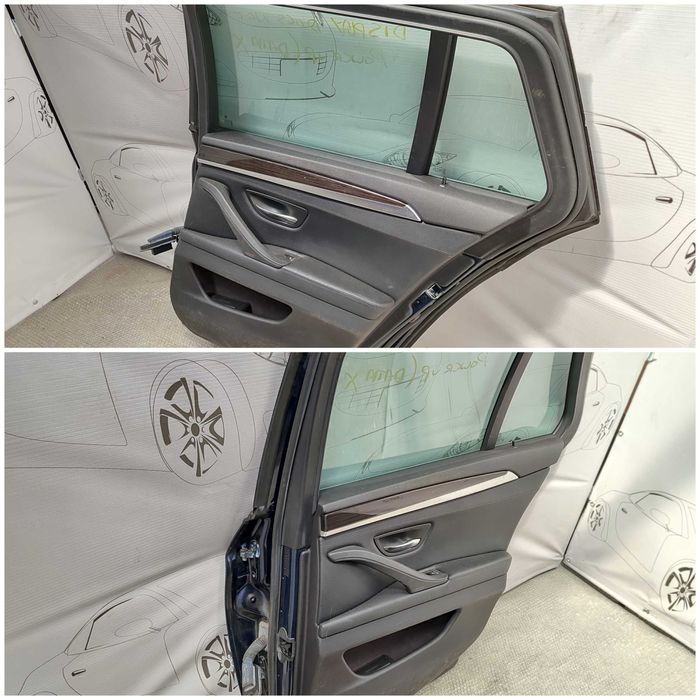 Ușă Spate Dreaptă BMW 5 Series F10 / F11 Break Albastru Cod Culoare Imperialblau A89 2011 / [2009-2016] / 41009628758 (1E)