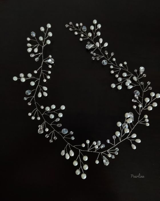 Accesoriu de par handmade pentru coafuri mireasa