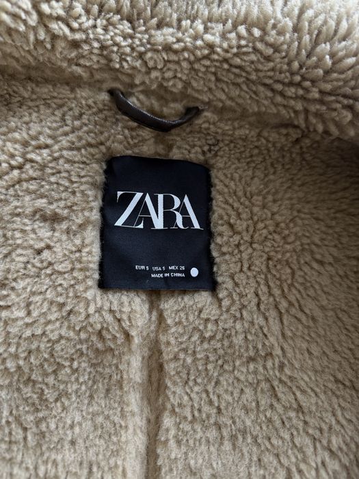 Дубленка ZARA состояние идеальное