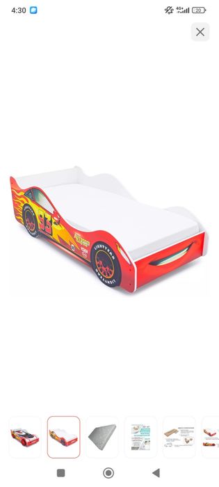 Кроватка машинка