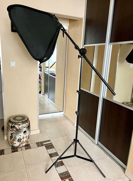 2бр Софтбокс Фото Студийно осветление, 1х S-Type държач за Светкавица