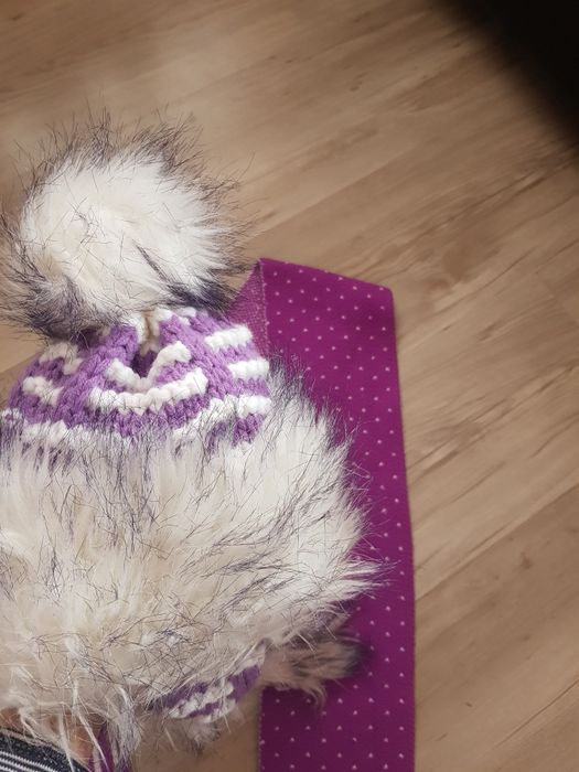 Зимна шапка+шал Kitty