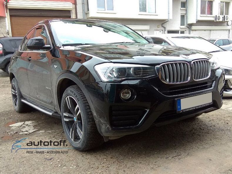 Praguri BMW X4 F26 (2014+) din aluminiu