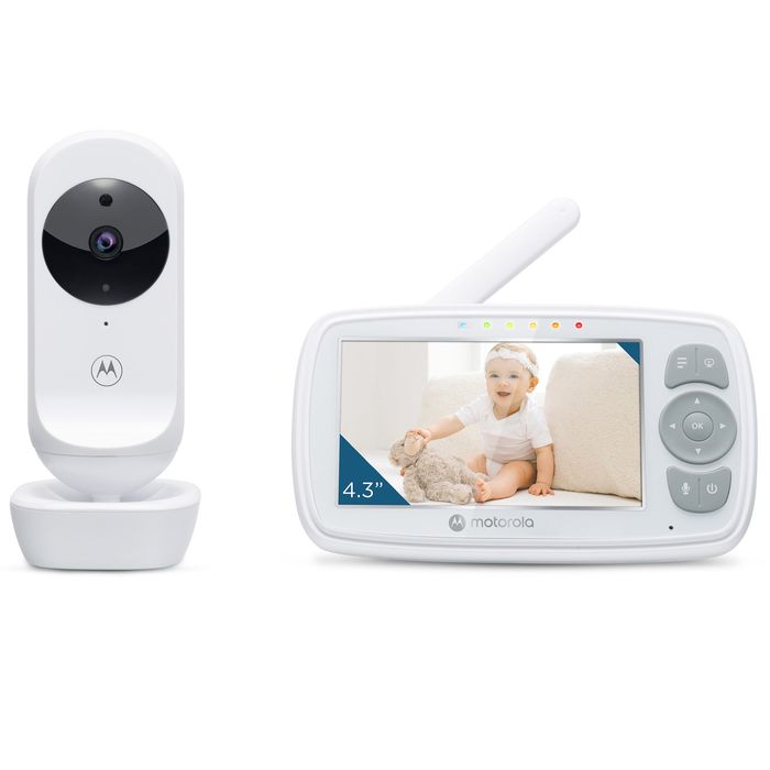 Video Baby Monitor Motorola VM34 cu ecran 4.3 inch