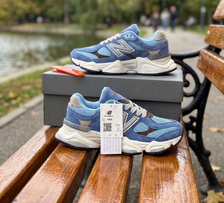 Adidasi New Balance 9060 Albastru Blue - Premium