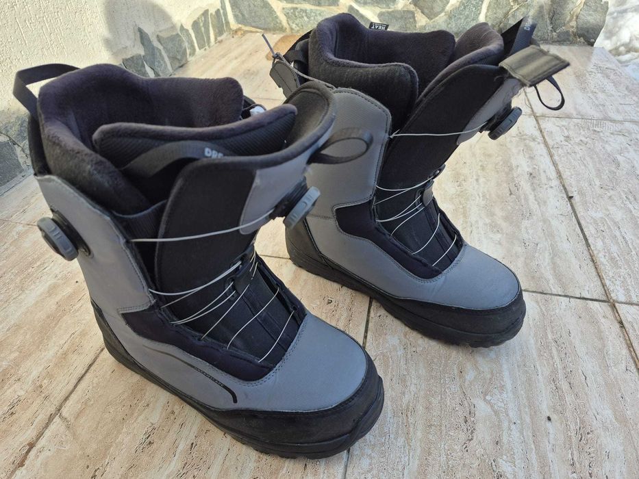 Boots snowbord, rotiță dublă BOA, SNB ALLROAD 900 gri