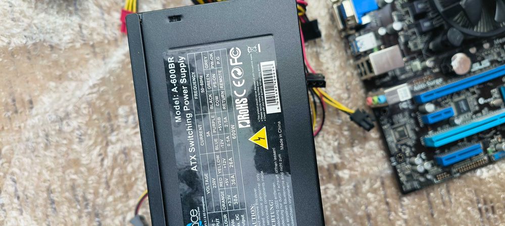 Дънна платка Asus + други части