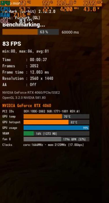 "NOVA26" 32Gb DDR4+4060 OC