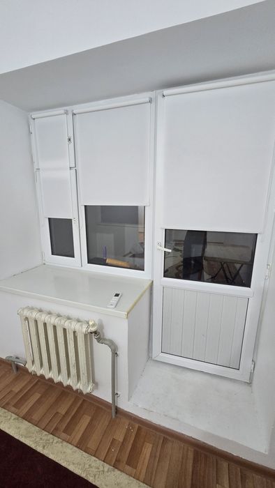 Ролл шторы белые