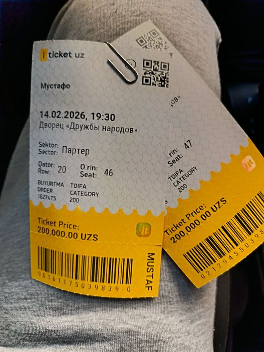 Belet sotaman Mustafoni kansertiga