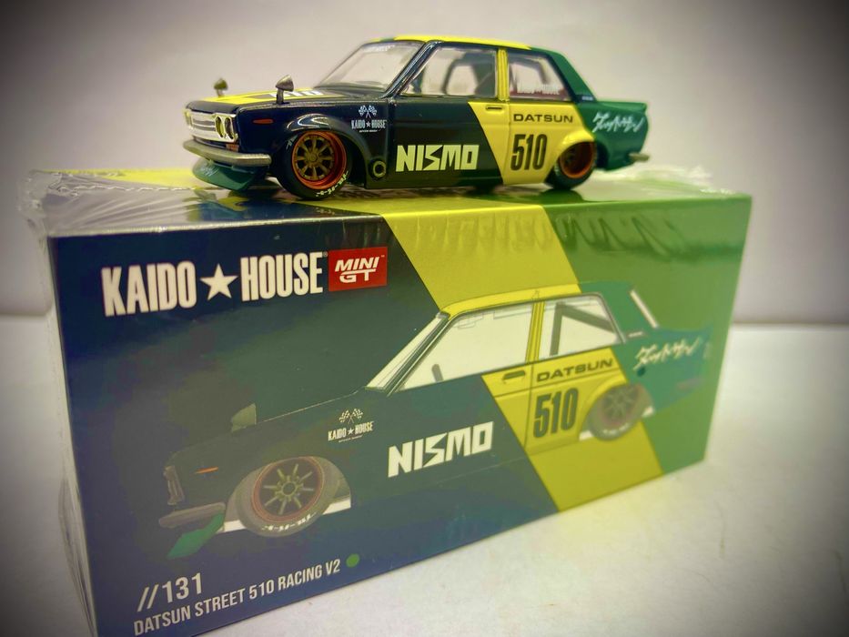 KAIDO HOUSE DATSUN STREET 510 Racing v2 machetă auto scara 1:64 miniGT