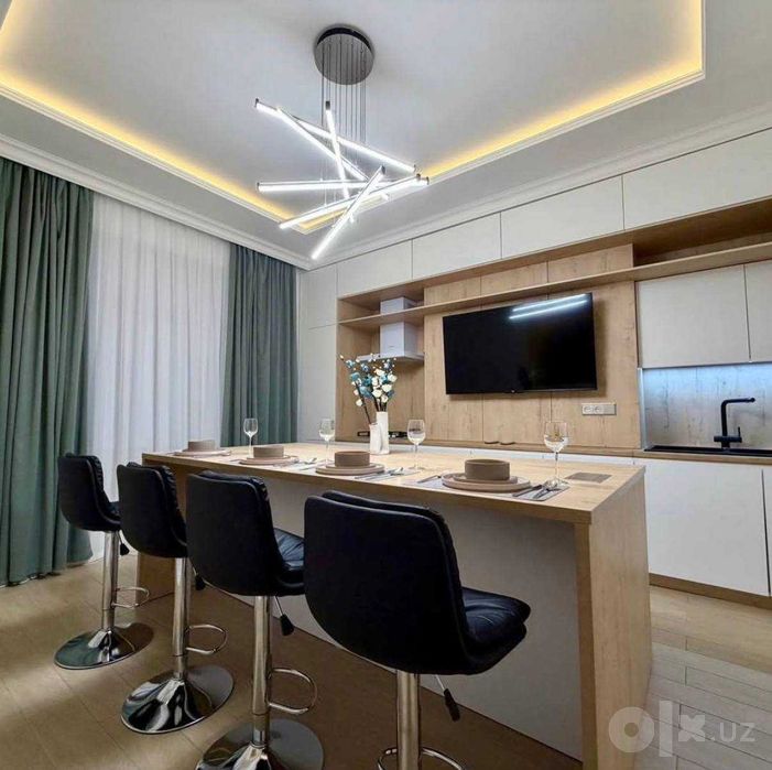 4 - комнатная квартира 130м2 |  ЖК Paradise Garden | ул Махтумкули