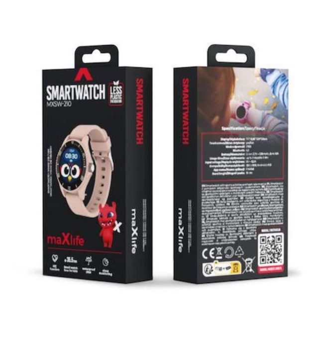 Smartwatch pentru copii Maxlife Kids MXSW-210 Roz