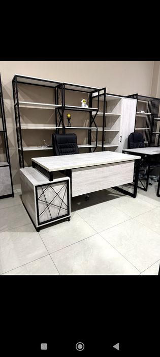 Mebel ofisni asartiment bor shkaf stol stul kreslolar