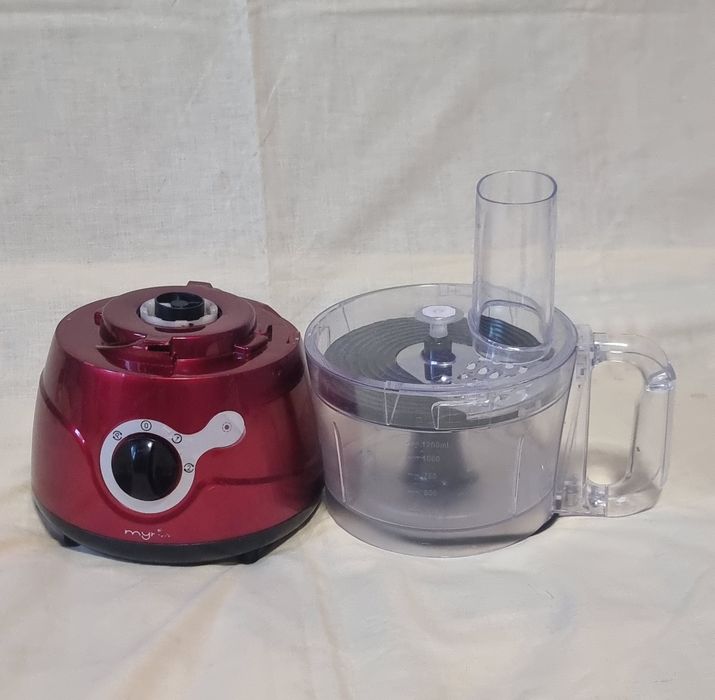 Robot de pucătărie/razuitor MYRIA MY4003, blender 1,81,5 500 w,rosu