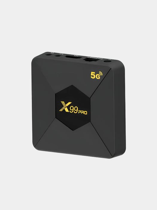 Приставка Android 13 TvBox  X99 Pro 5G, Ultra HD, 4K HDR