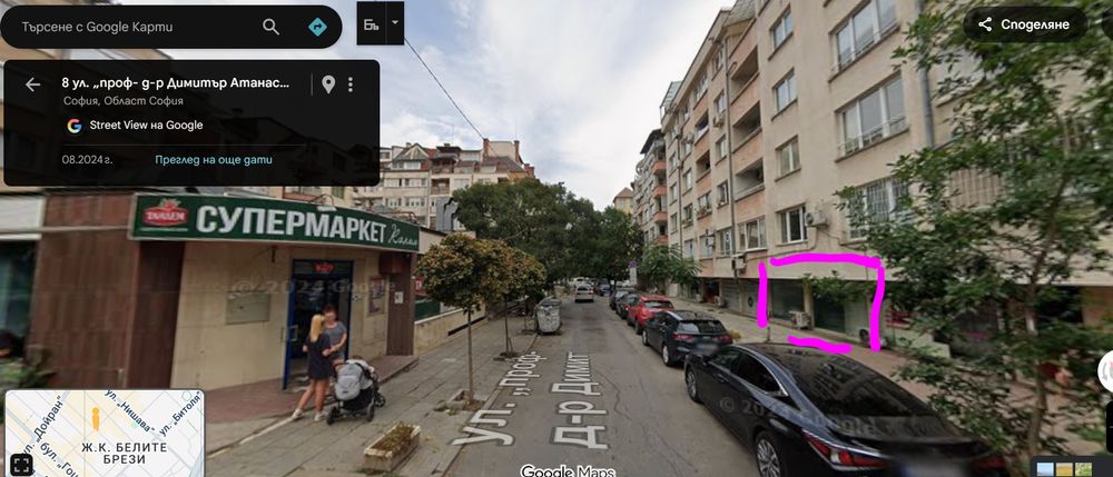 Дава се под наем Магазин в София, Белите брези - 52 кв.м за 400 € - Снимка #1