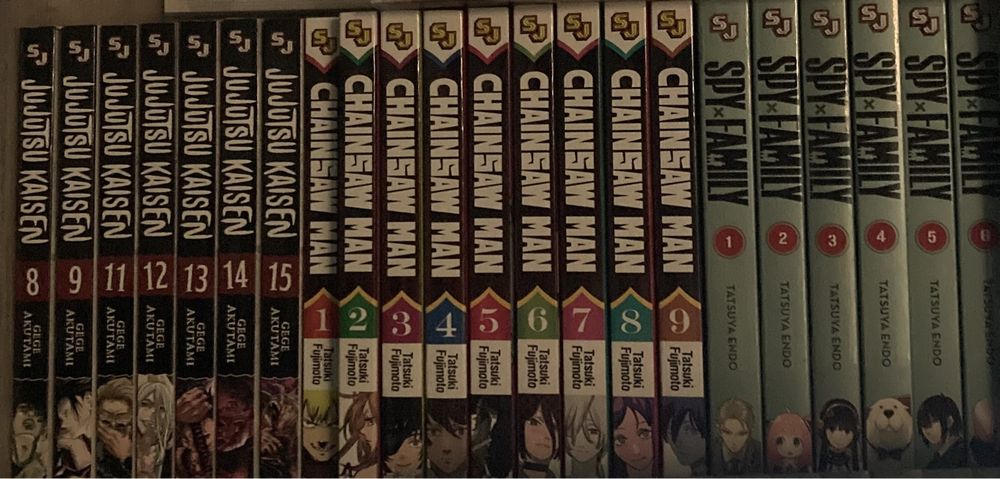Chainsaw Man/Spy Family/Black Clover