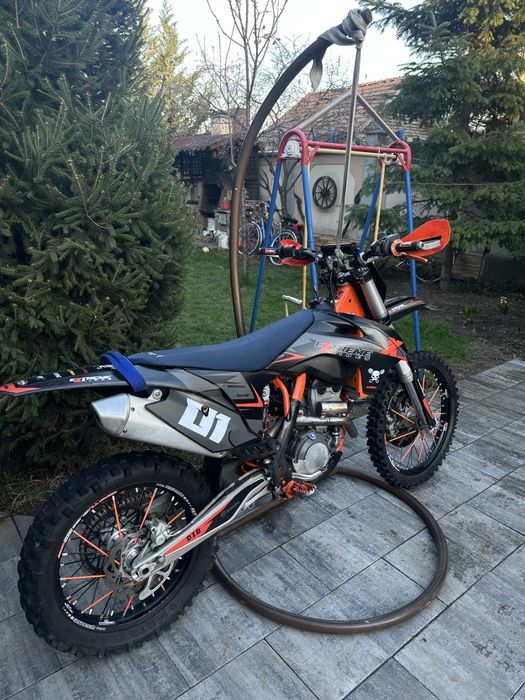 Ktm sxf 2015 ,pornire la buton