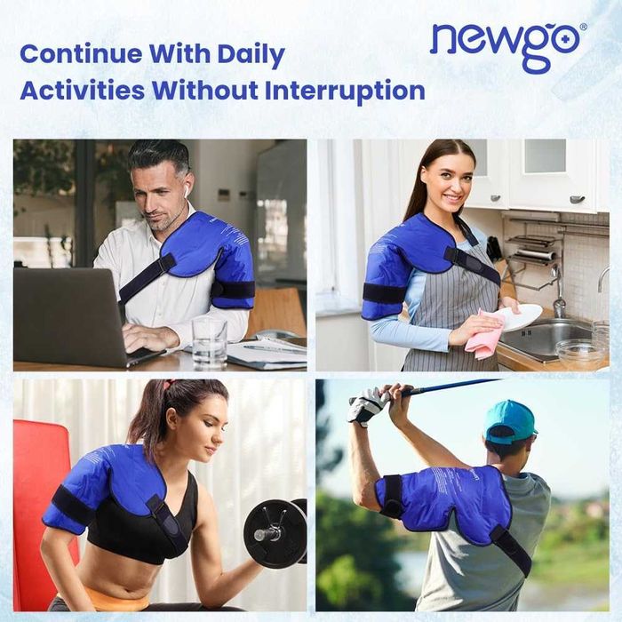 Orteza umar cu paduri gel Cald/Rece, Profesionala, de la 300Ron