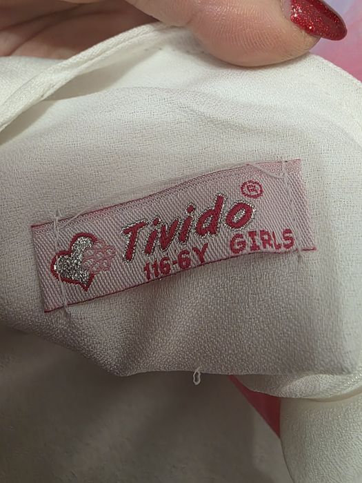 Детска рокличка Еднорог с панделка
