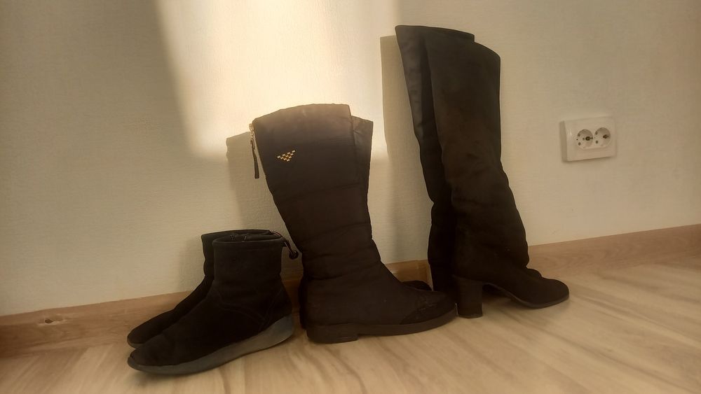 Сапоги женские зимние и осенние