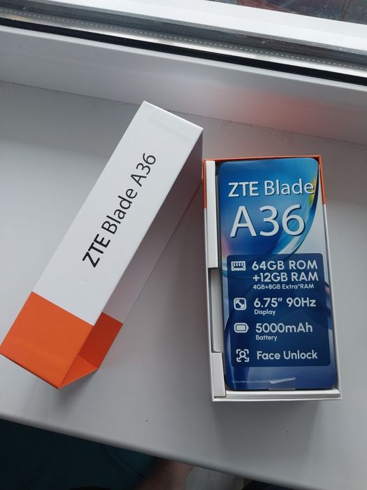 Телефон ZTE A36 смартфон