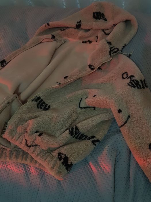 Тёплая плюшевая куртка