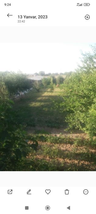 Uy hovli sotiladi 2etajli